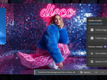Photoshop adds Nano Banana and Kontext Pro to Generative Fill