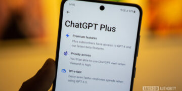 ChatGPT Plus app stock photo 46
