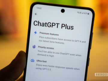 ChatGPT Plus app stock photo 46