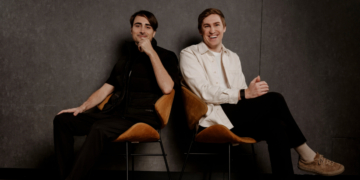 ElevenLabs co-founders Piotr Dabkowski and Mati Staniszewski.