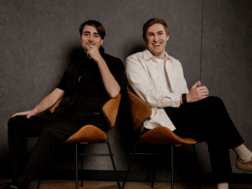 ElevenLabs co-founders Piotr Dabkowski and Mati Staniszewski.