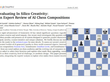 Evaluating AI chess compositions - A study by Google DeepMind