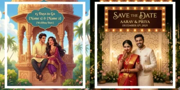 8 Free Gemini AI Wedding Card Photo Editing Prompts for Stunning, Professional-Quality Designs