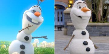 NVIDIA AI Olaf Robot Hong Kong Disneyland