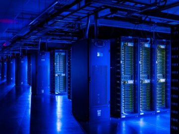 Cold storage in Meta data center - illustrative photo. Image credit: Meta