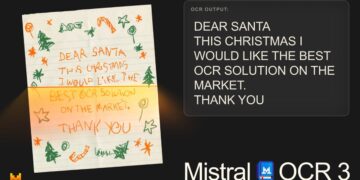 Mistral AI launches OCR 3 model for document parsing