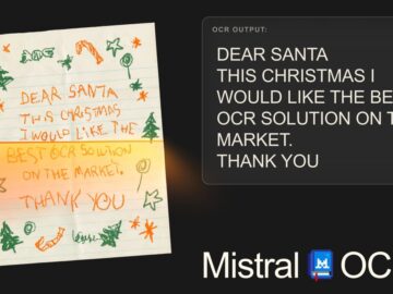 Mistral AI launches OCR 3 model for document parsing