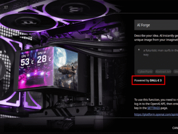 Thermaltake's AI Forge feature