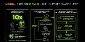NVIDIA and Mistral AI Bring 10x Faster Inference for the Mistral 3 Family on GB200 NVL72 GPU Systems