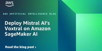 Deploy Mistral AI’s Voxtral on Amazon SageMaker AI