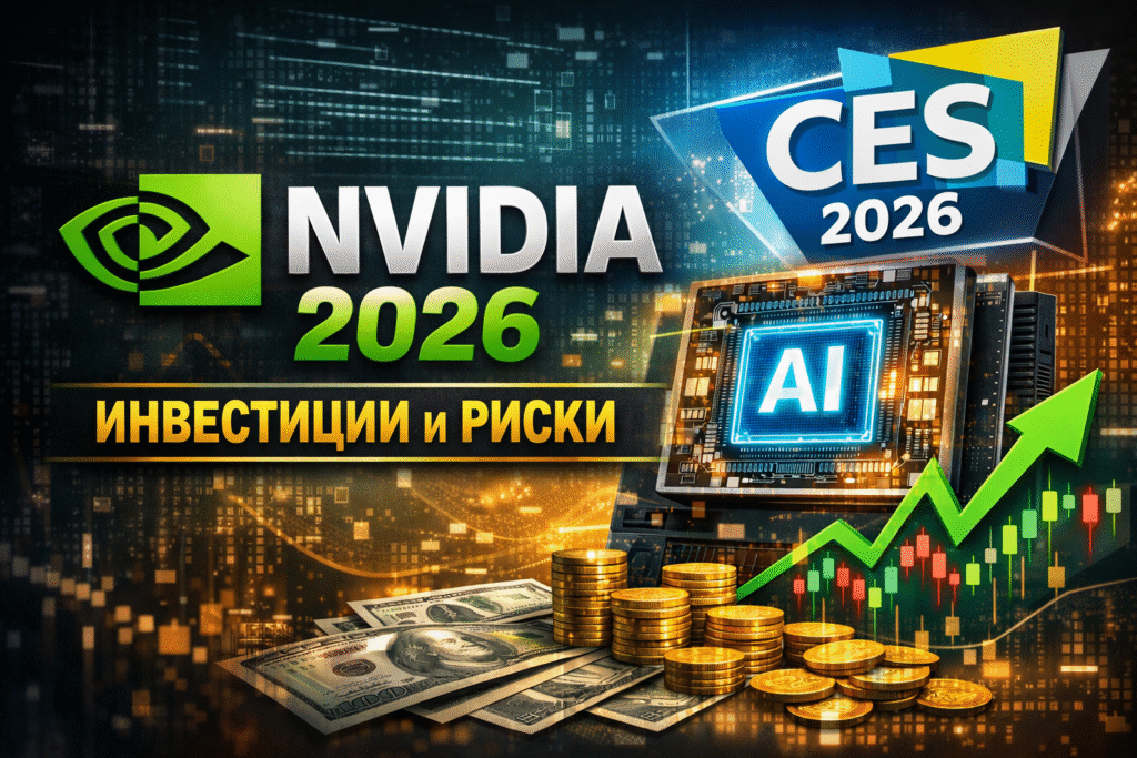Акции Nvidia перед CES 2026