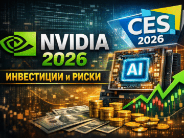 Акции Nvidia перед CES 2026