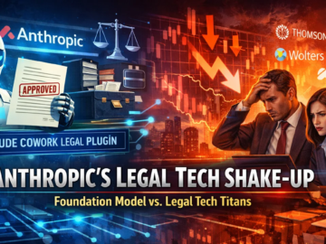 Anthropic’s Legal Plugin for Claude Cowork May Be the Opening Salvo In A Competition Between Foundation Models and Legal Tech Incumbents