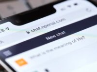 ChatGPT from OpenAI on a smartphone - illustrative photo